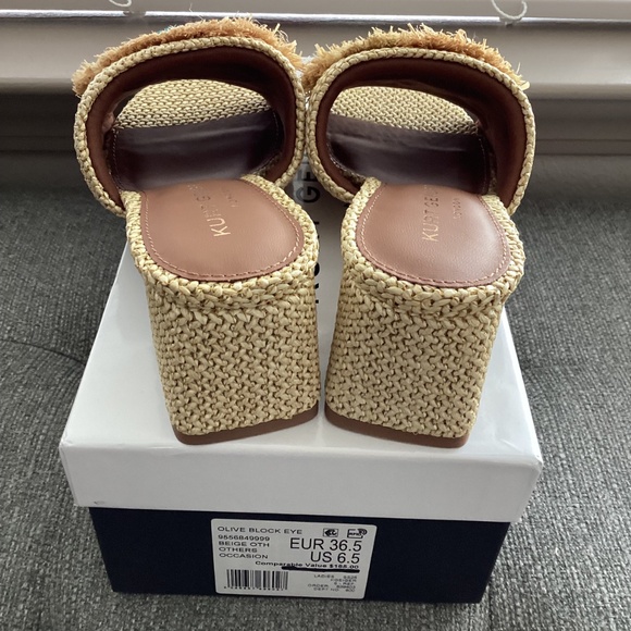 Kurt Geiger London Olive Block Heel Slide Sandal (Women), size 6.5US / 36.5EU - Picture 11 of 12